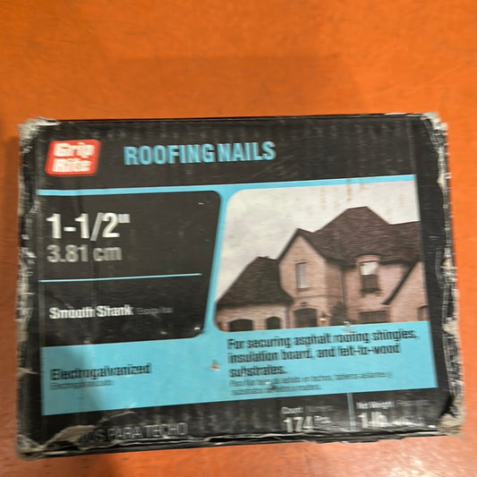 1 - 1/2” Roofing Nails